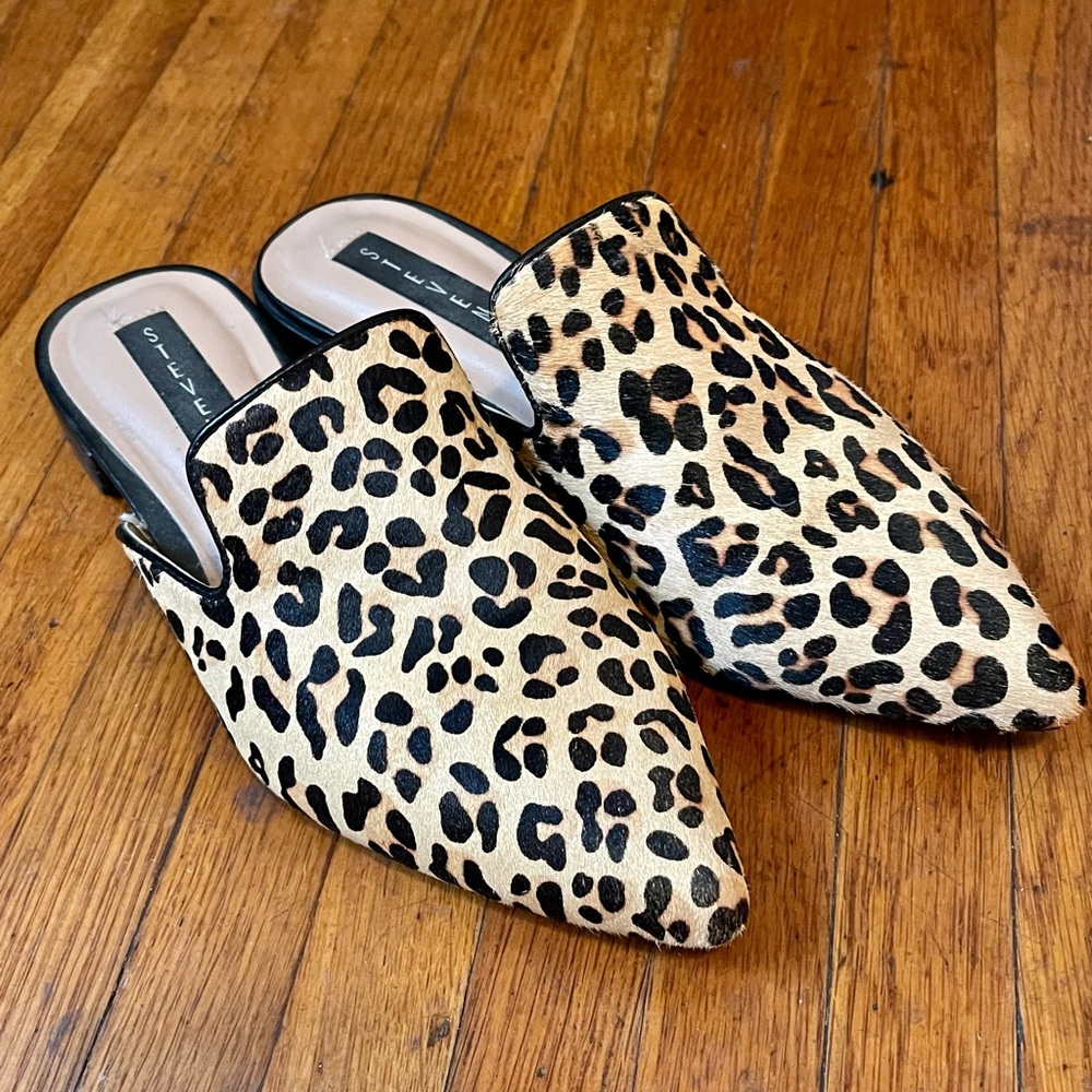 Leopard print mules from Steve Madden 🐆